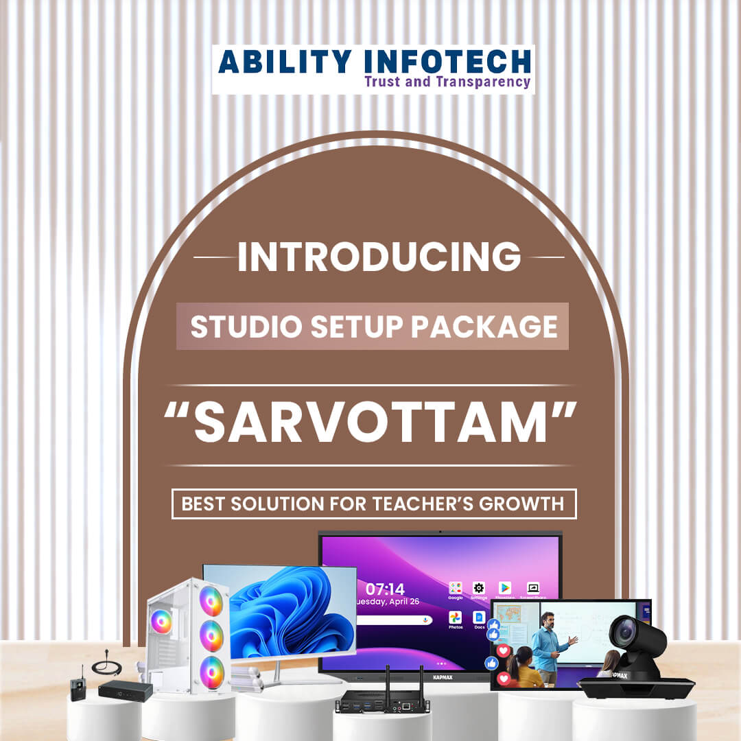 Studio Setup For Online Teaching