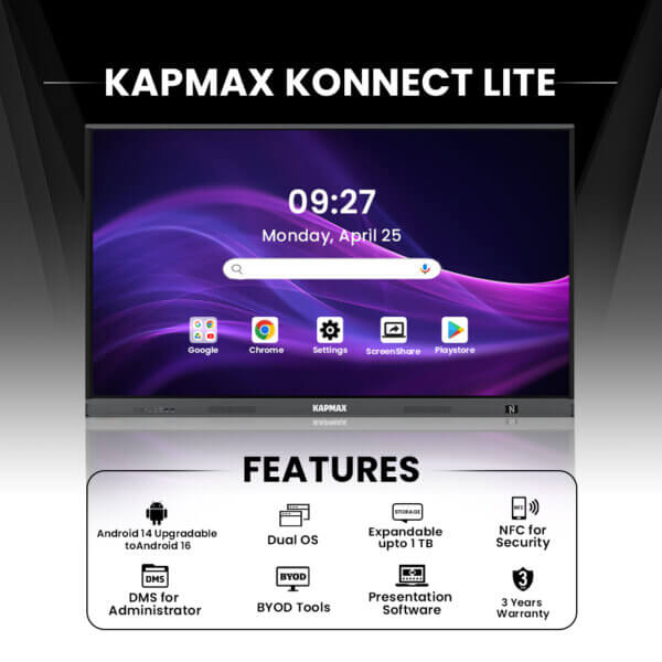 Kapmax Konnect Lite With Features