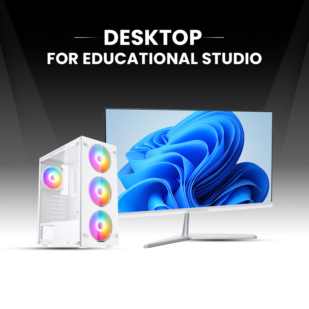 Desktop for educational studio