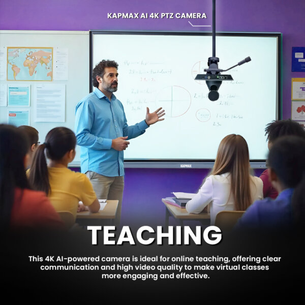 Kapmax camera for teaching