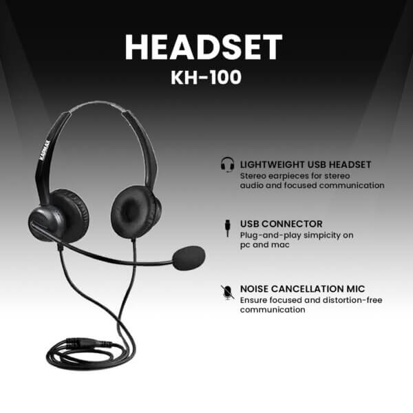 Kapmax headset kh100