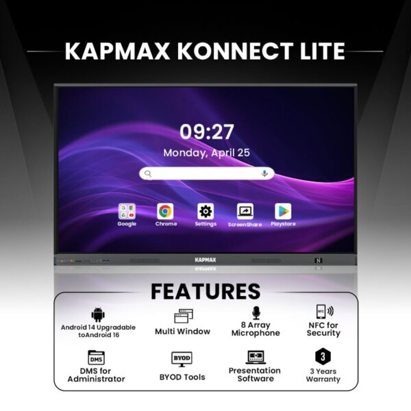 Kapmax konnect lite ifp for conference room