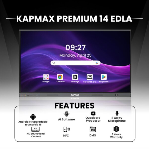 Kapmax Premium14 Smartboard For Classroom