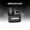 Kapmax wireless mic for youtube