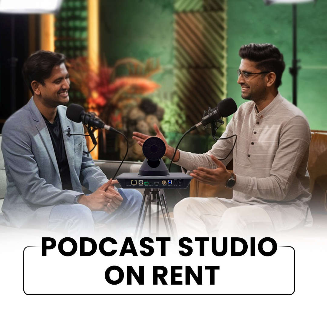 Podcast studio for rent in noida