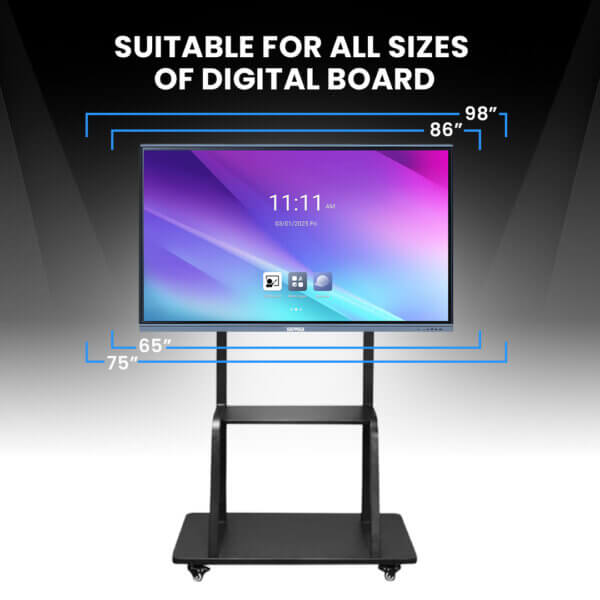 Stand for digitalboard