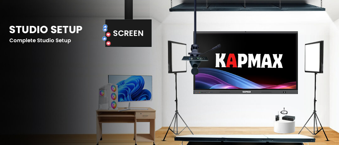 studio setup for education
