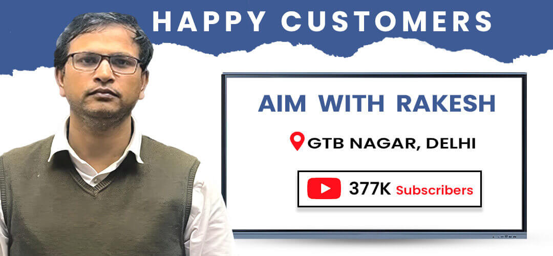 Aim With Rakesh Customer